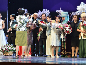 Days of Culture of Kyrgyzstan in Russia opening