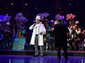 Days of Culture of Kyrgyzstan in Russia opening