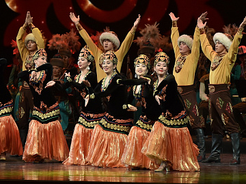 Days of Culture of Kyrgyzstan in Russia opening