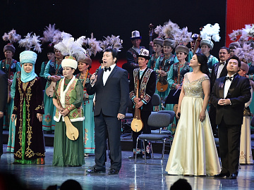 Days of Culture of Kyrgyzstan in Russia opening