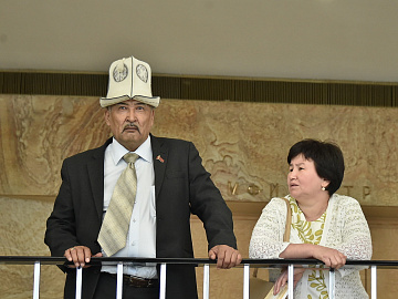 Days of Culture of Kyrgyzstan in Russia opening