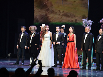 Days of Culture of Kyrgyzstan in Russia opening