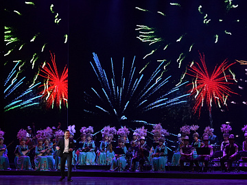 Days of Culture of Kyrgyzstan in Russia opening