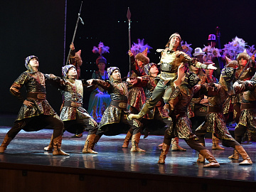 Days of Culture of Kyrgyzstan in Russia opening
