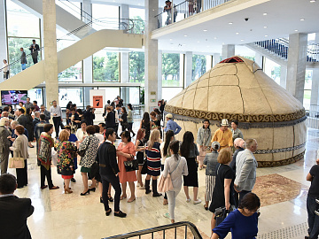 Days of Culture of Kyrgyzstan in Russia opening