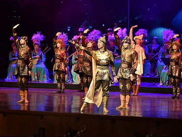 Days of Culture of Kyrgyzstan in Russia opening