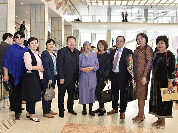 Days of Culture of Kyrgyzstan in Russia opening