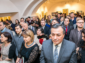 Выставка скульптурных и графических произведений народного художника Армянской ССР А. Арутюняна.