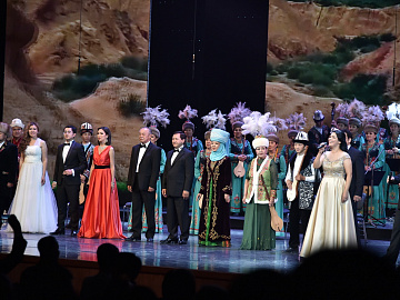Days of Culture of Kyrgyzstan in Russia opening