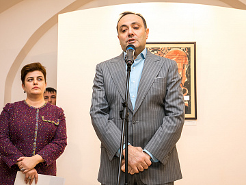 Выставка скульптурных и графических произведений народного художника Армянской ССР А. Арутюняна.