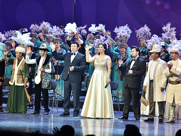 Days of Culture of Kyrgyzstan in Russia opening