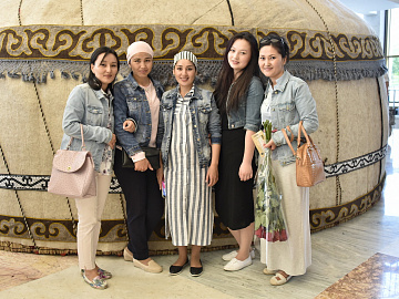 Days of Culture of Kyrgyzstan in Russia opening