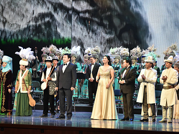 Days of Culture of Kyrgyzstan in Russia opening